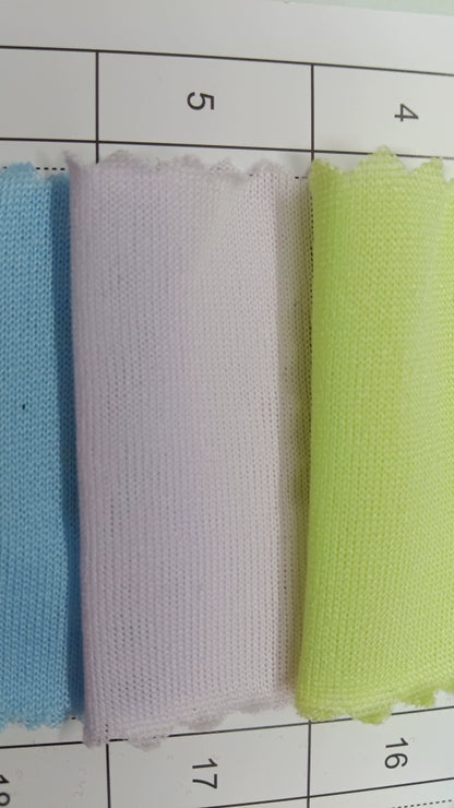 3905 Tejido elástico de verano, tejido fino de punto, forro de falda, tejido de imprimación absorbente de sudor, tejido de punto de una sola cara de alta elasticidad 8031