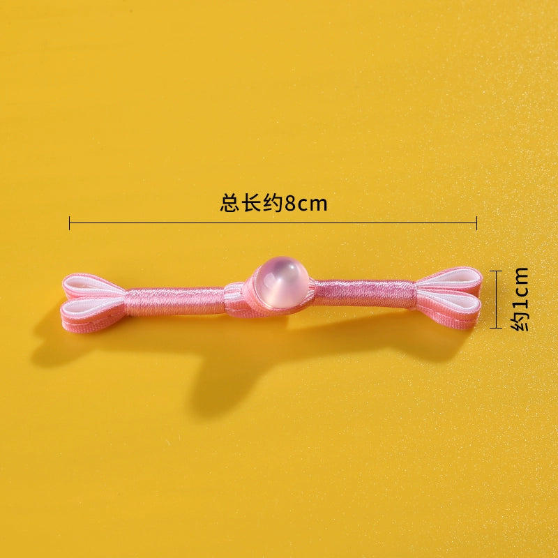 3498★ Botones de cheongsam Botones de estilo chino Hanfu estilo Tang Accesorios de ropa antiguos Botones superiores estilo retro Botones de disco de una palabra