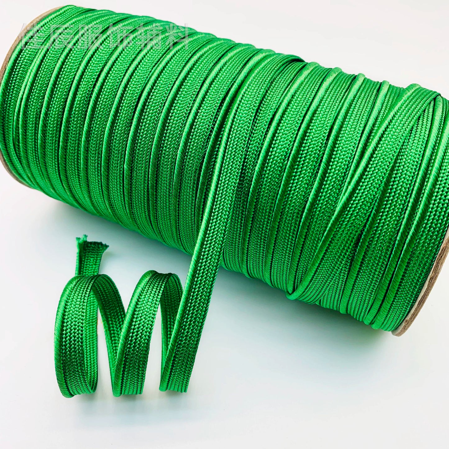 3849 Spot 39 colores 1 cm borde fino cinta maestra de seda brillante tira de brotes ribete cuerda borde incrustado tira cincha accesorios de ropa