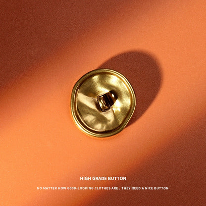 3232★  New high-end metal buttons versatile men's and women's clothes coat woolen coat buttons special-shaped exquisite and beautiful buttons