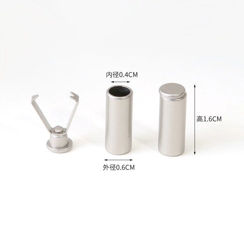 3548★ Hebilla de cabeza de metal de cuerda para ropa, pantalones, accesorios de cabeza de cuerda, suéter extraíble, sombrero, cuerda, pantalones deportivos, cordón de cintura, colgante