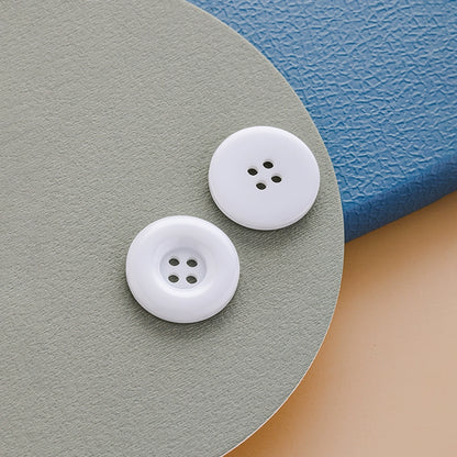 3356★  Coat button trench coat jacket suit trousers buttons casual clothes men's and women's versatile round black white buttons