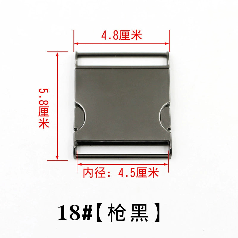 3526★ Hebilla de mochila con cierre de equipaje Hebilla de ajuste de bolsa Hebilla de herraje de metal Hebilla de accesorios para bolsa de cintura Hebilla de mochila