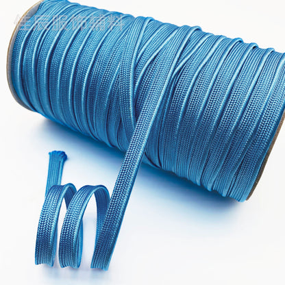 3849 Spot 39 colores 1 cm borde fino cinta maestra de seda brillante tira de brotes ribete cuerda borde incrustado tira cincha accesorios de ropa