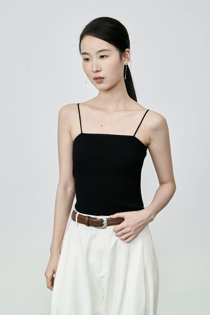 Chaleco de tirantes de cuatro colores CAREMIND para mujer, fino, anti-luz y exterior fino, con parte superior sin mangas 