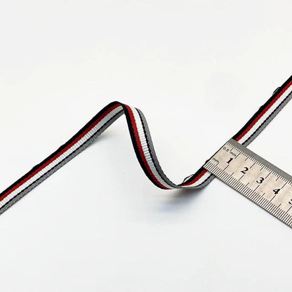 3885 Spot 1cm Accesorios de cintas de rayas, tiras para dobladillos, tiras para ribetes de pantalones, tiras laterales para ropa, textiles para el hogar, zapatos y sombreros Cintas DIY