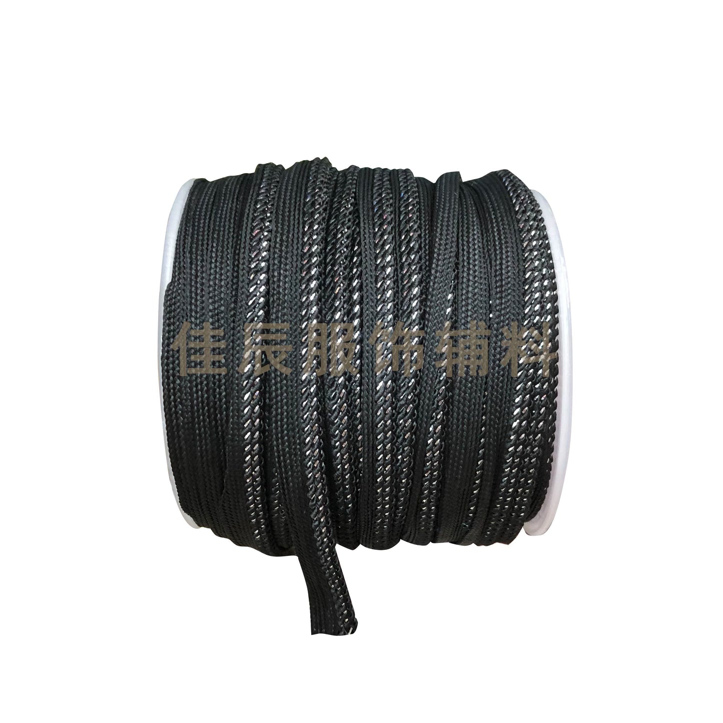 3843 Spot 1cm oro y plata alambre tejido niño cinta maestra brote tira accesorios ropa tira de borde con incrustaciones almohada tira de borde con incrustaciones de cuerda de ribete