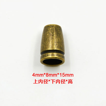 3544★ Campana de metal con cuerda para la cabeza, accesorios para chaqueta, abrigo, hebilla de cuerda, hebilla antideslizante, ajuste elástico, accesorios para suéter, botón