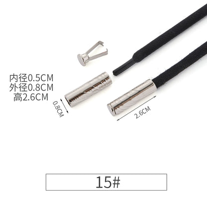 3537★ Suéter Sombrero Cordón Correa Ropa Sombrero Cuerda Pantalones Pantalones Deportivos Accesorios de Metal para la Cabeza Cuerda para la Cabeza Cuerda para la Cintura Cuerda Hebilla