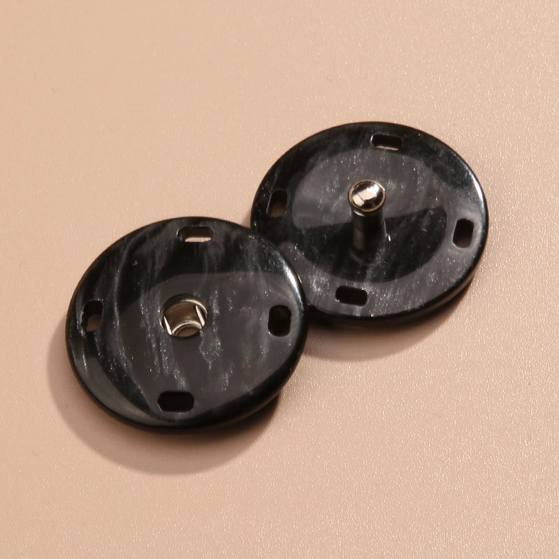 3479★ Abrigo versátil con botones ocultos para ropa de hombre y mujer con botones a presión, cárdigan de lana de cachemira con botones a presión, botones invisibles para niño y madre, botones de resina.