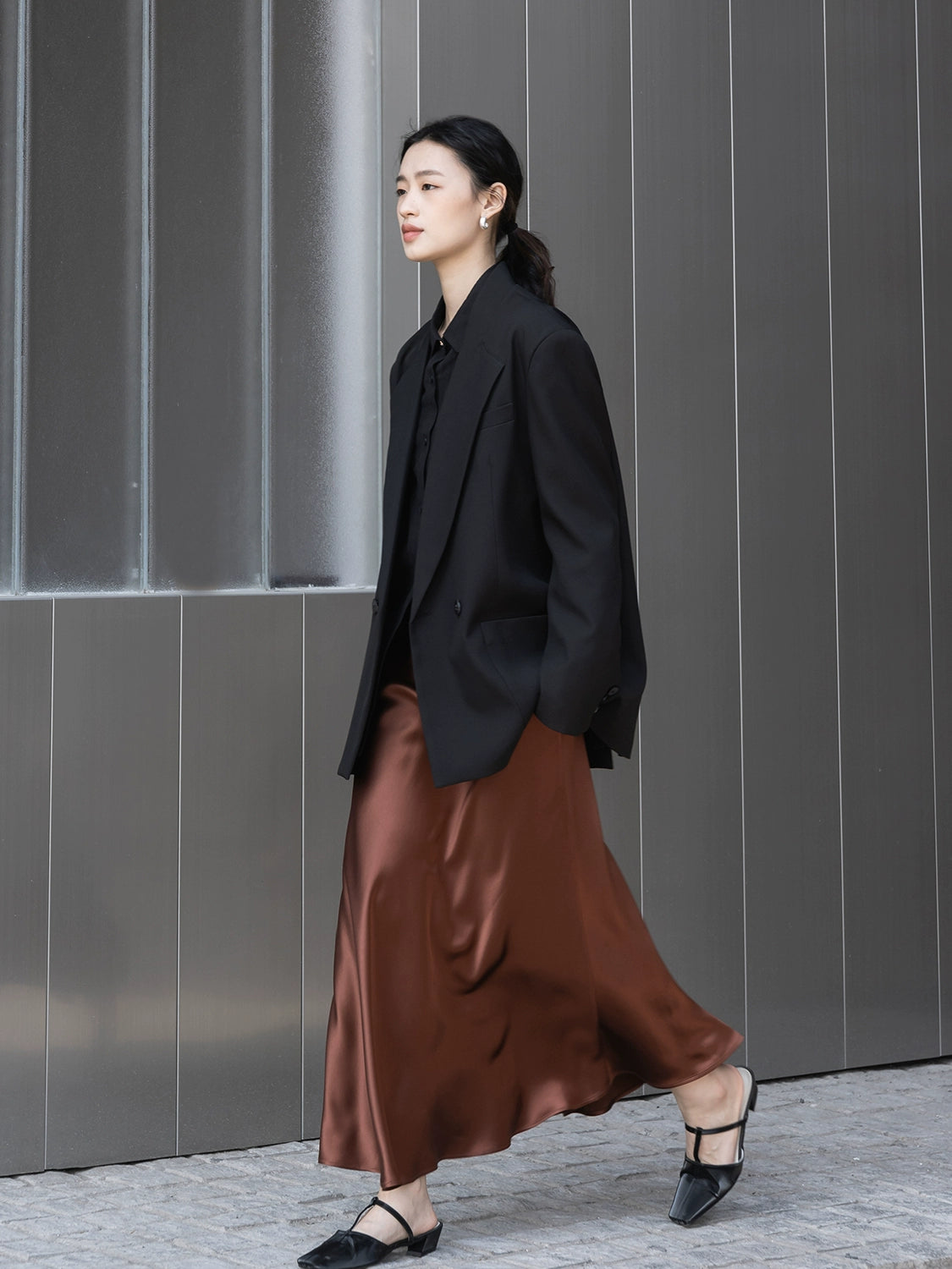 Camisa blanca original CAREMIND para mujer, diseño Sense Niche, camisa de viaje premium, camisa francesa de otoño, manga larga 