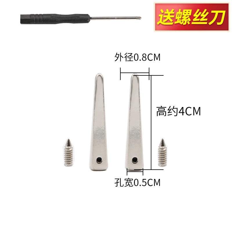 3538★ Accesorios de cuerda Suéter de cabeza de metal Sombrero Correa de cordón Hebilla de cabeza de cuerda Botón Ropa Cintura Hebilla de cuerda