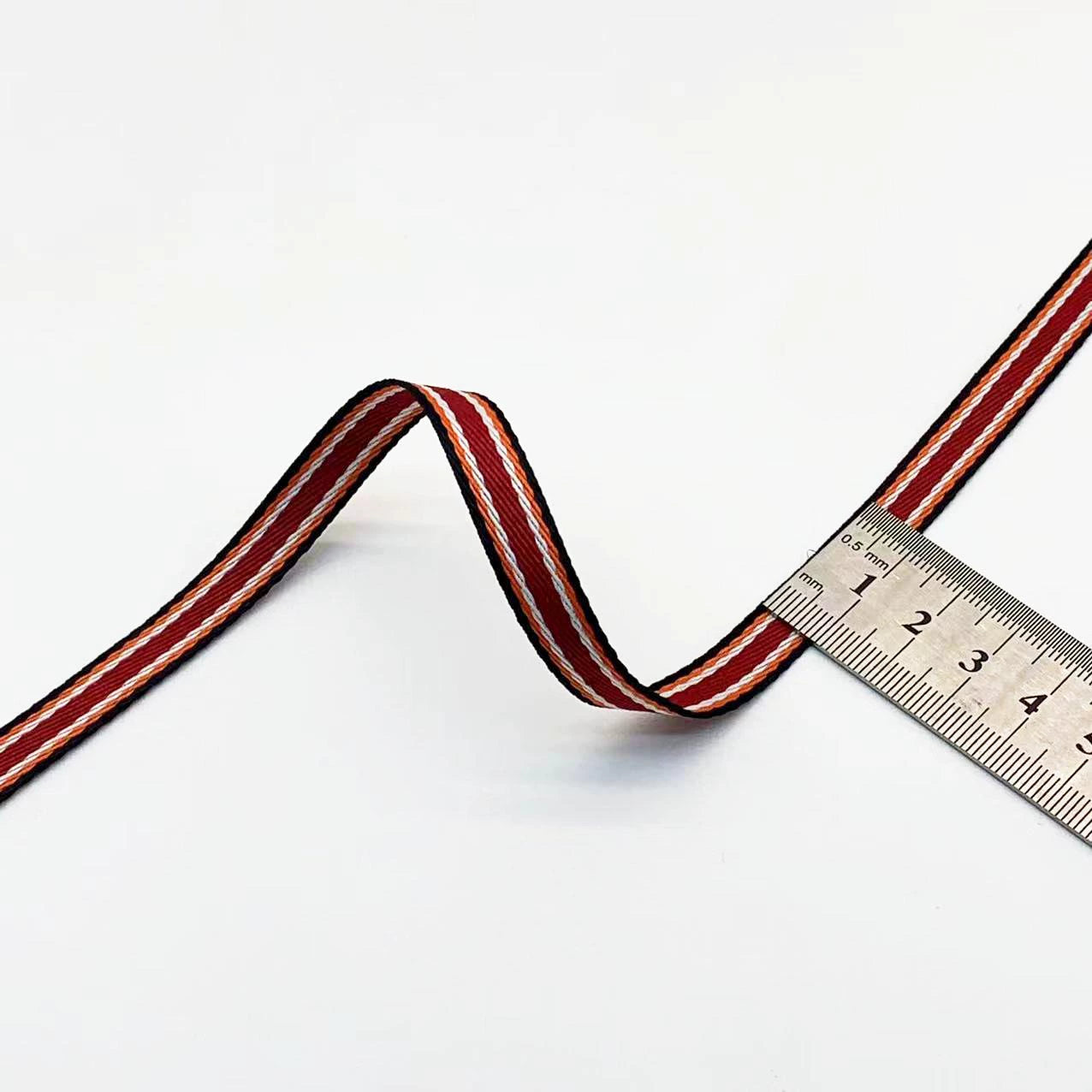 3885 Spot 1cm Accesorios de cintas de rayas, tiras para dobladillos, tiras para ribetes de pantalones, tiras laterales para ropa, textiles para el hogar, zapatos y sombreros Cintas DIY