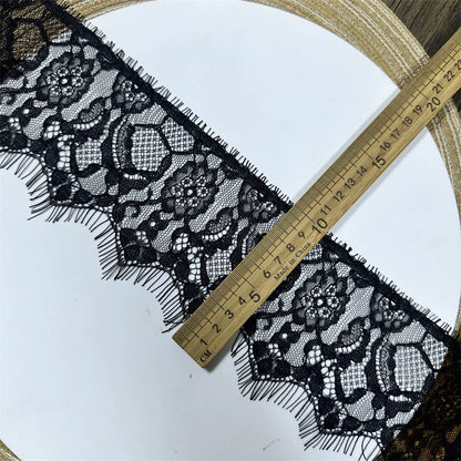 3756 Dentelle à cils unilatérale de haute qualité, col DIY, manches, matériau décoratif d'épissure, accessoires d'allongement de jupe de pantalon