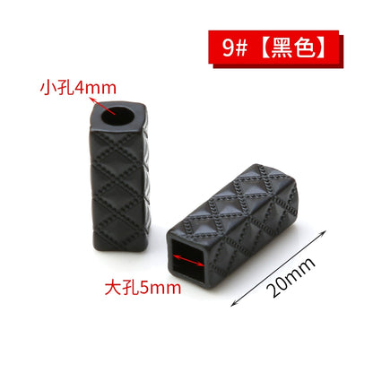 3545★ Suéter Sombrero Cuerda Hebilla Accesorios Ropa Pantalones Deportivos Cuerda Cordón Accesorios Chaqueta de Plumas Botón de Campana Botón