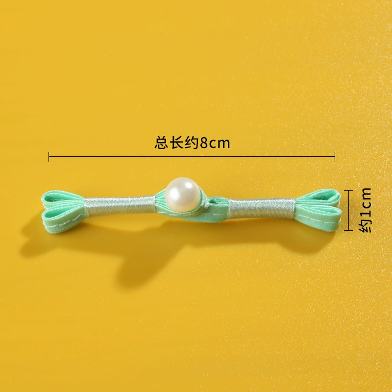 3498★ Botones de cheongsam Botones de estilo chino Hanfu estilo Tang Accesorios de ropa antiguos Botones superiores estilo retro Botones de disco de una palabra