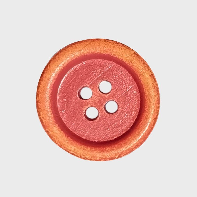 3378★  Vintage two-tone shirt buttons shirt wooden buttons wood buttons suit suit jacket sweater handmade white buttons