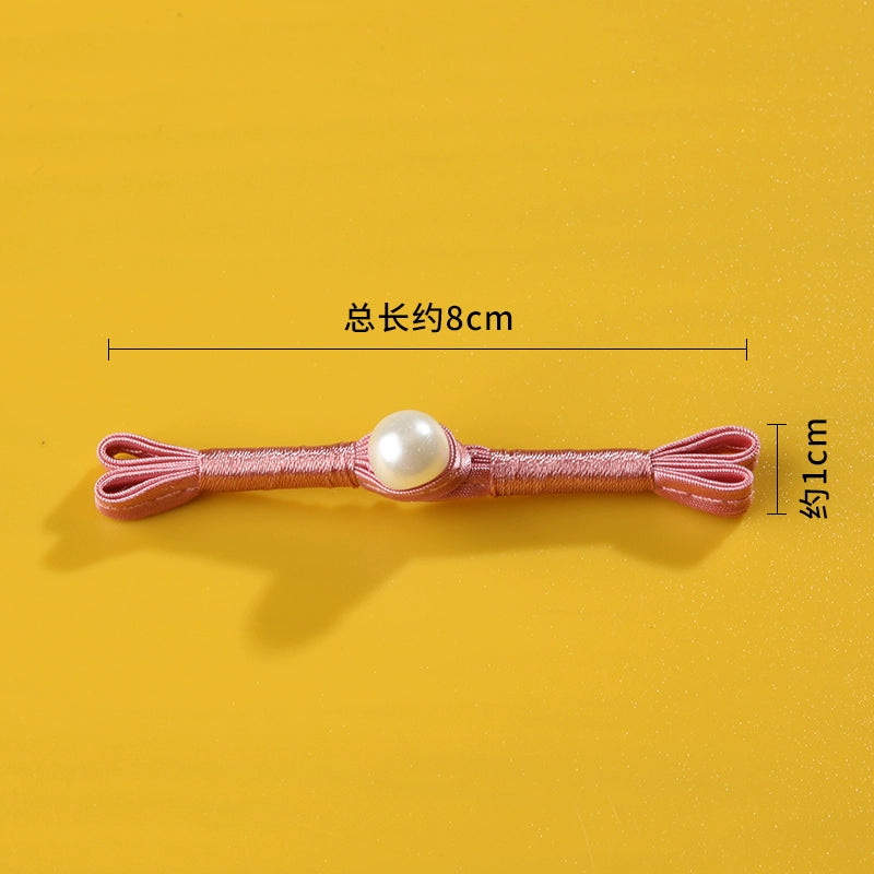 3498★ Botones de cheongsam Botones de estilo chino Hanfu estilo Tang Accesorios de ropa antiguos Botones superiores estilo retro Botones de disco de una palabra