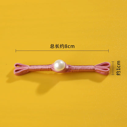 3498★ Botones de cheongsam Botones de estilo chino Hanfu estilo Tang Accesorios de ropa antiguos Botones superiores estilo retro Botones de disco de una palabra