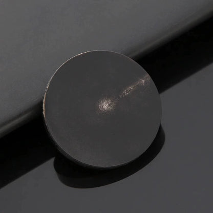 3462★ Gabardina con botones de cuerno real, abrigo con botones redondos, ropa superior, botones negros para mujer, traje de hombre, accesorios con botones para traje