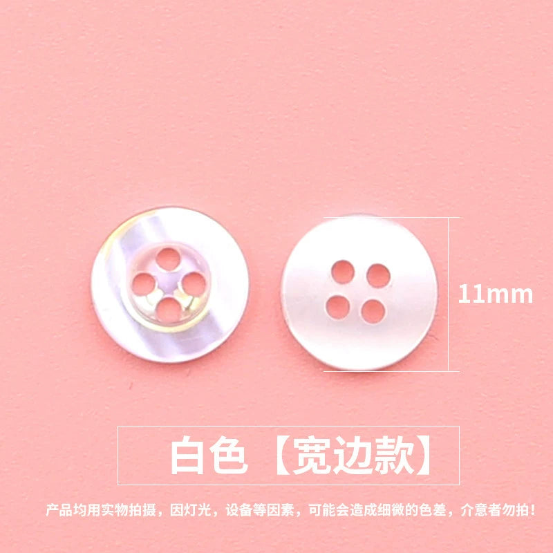 3345★  Color resin shirt buttons women's coat shirt buttons fashion round top clothes trench coat small button accessories