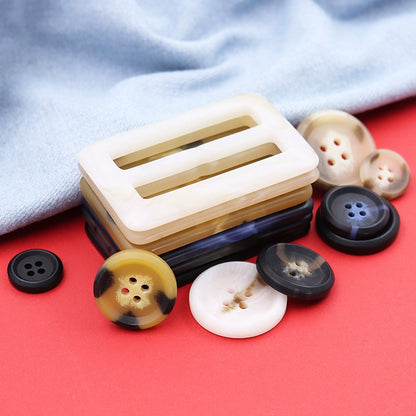 3530★ Gabardina con botones de cintura de alta gama, chaqueta con botones, puños de traje, abrigo de tercera marcha, botón de sol, botón de ajuste de cinturón