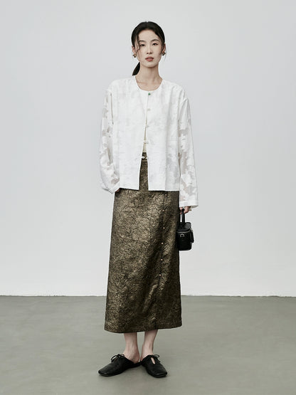 Falda plisada con volantes y diseño de nicho francés CAREMIND, falda recta de cintura alta para niños 