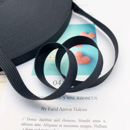 3883  Spot 30 colors 1cm non-elastic horse strap color back collar pressure strip webbing neckline strap side strip clothing accessories