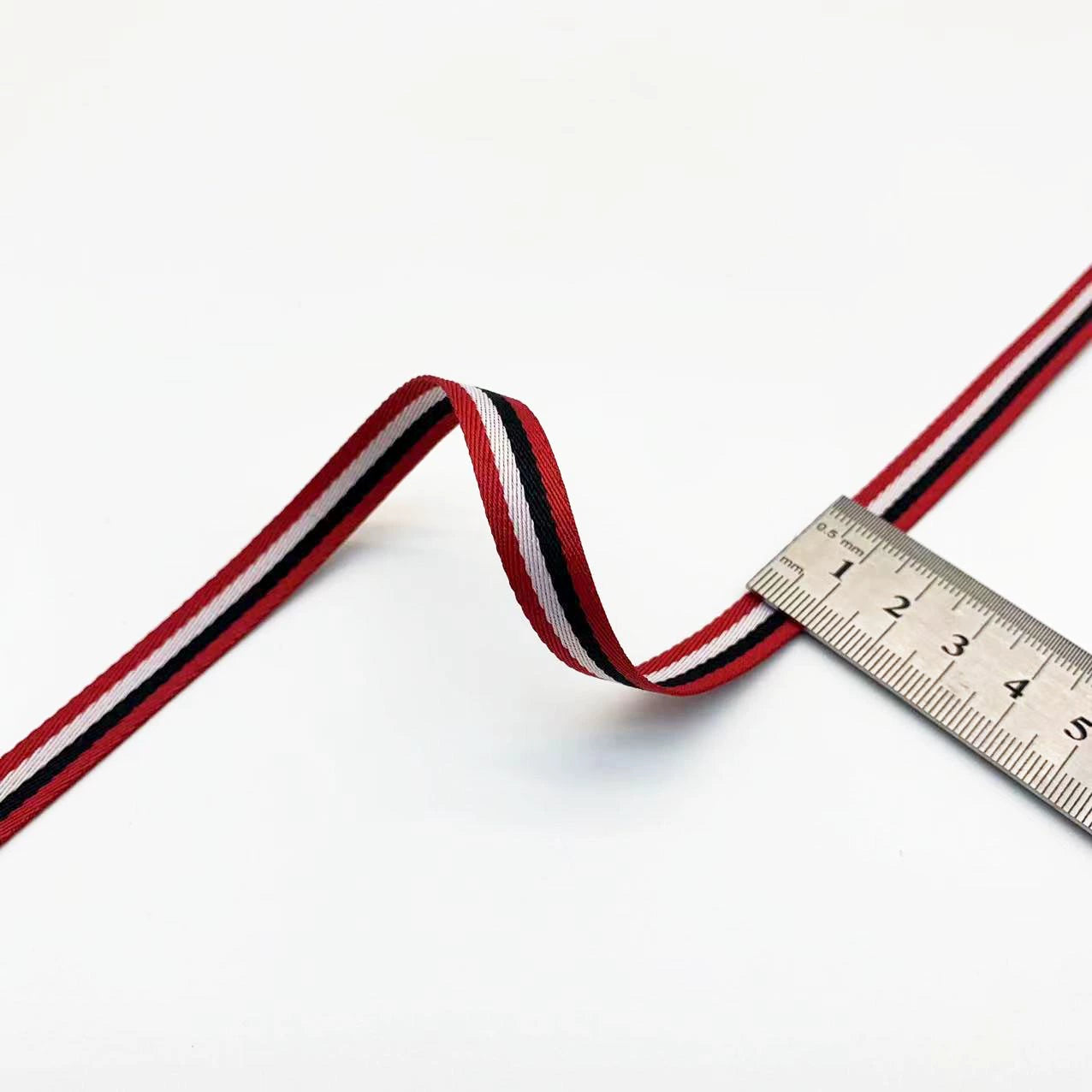 3885 Spot 1cm Accesorios de cintas de rayas, tiras para dobladillos, tiras para ribetes de pantalones, tiras laterales para ropa, textiles para el hogar, zapatos y sombreros Cintas DIY