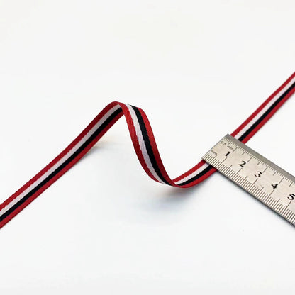 3885 Spot 1cm Accesorios de cintas de rayas, tiras para dobladillos, tiras para ribetes de pantalones, tiras laterales para ropa, textiles para el hogar, zapatos y sombreros Cintas DIY