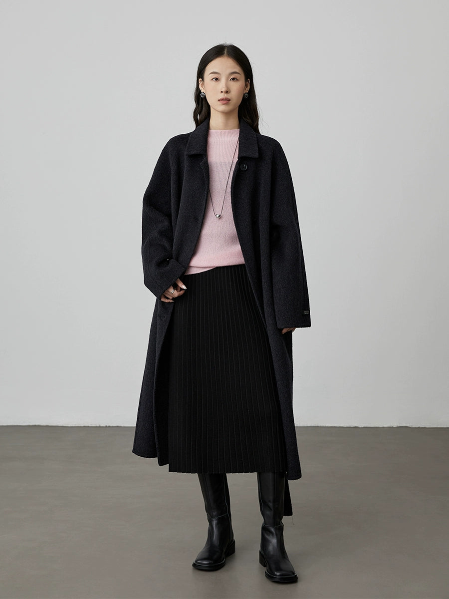 [Seamless series/turtleneck wool bottoming shirt] CAREMIND premium pure cashmere comfortable top autumn and winter