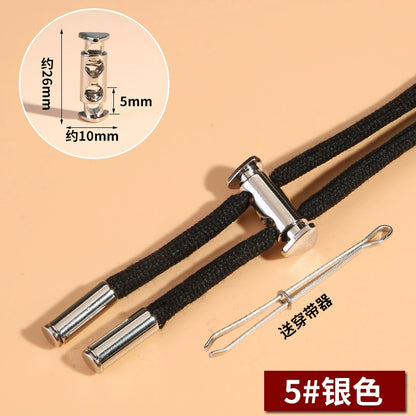 3540★ Cinturón de pantalones casuales gratis, cuerda, pantalones deportivos, hebilla de ajuste, hebilla de resorte fija, campana, pantalones, accesorios, artefacto