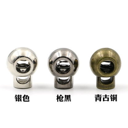 3547★ Hebilla de resorte de metal para chaqueta, cuerda elástica, hebilla de ajuste de banda elástica, hebilla de nariz de cerdo, hebilla de cuerda fija, hebilla de ajuste, botón de cordón