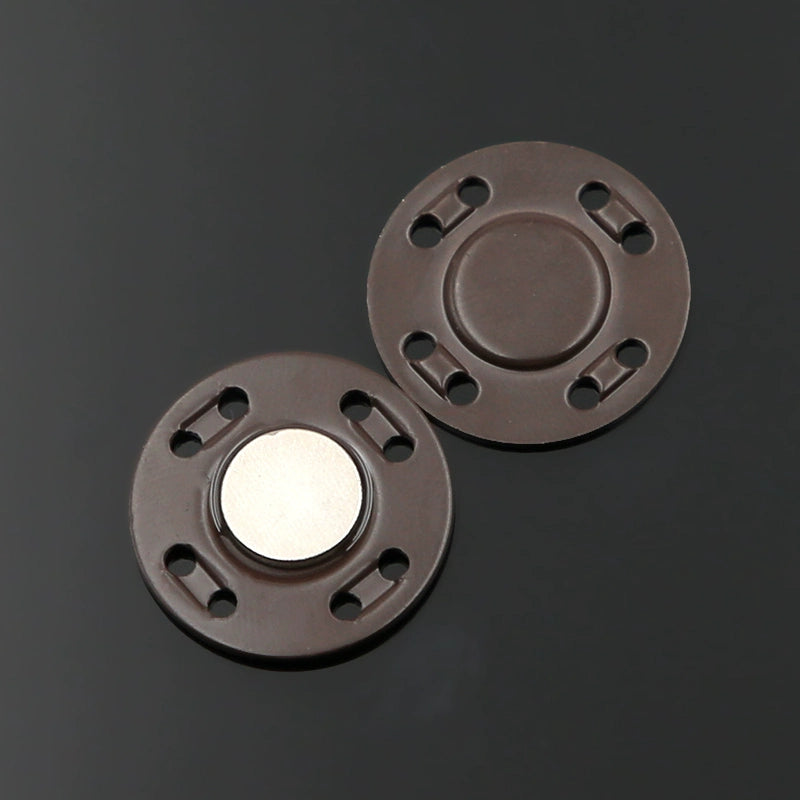 3472★ Botón magnético para cortina, botón a presión, bolsa de tela, antiluz, versátil, redondo, ropa, botón oculto invisible, hebilla para niños y madres