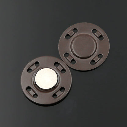 3472★ Botón magnético para cortina, botón a presión, bolsa de tela, antiluz, versátil, redondo, ropa, botón oculto invisible, hebilla para niños y madres