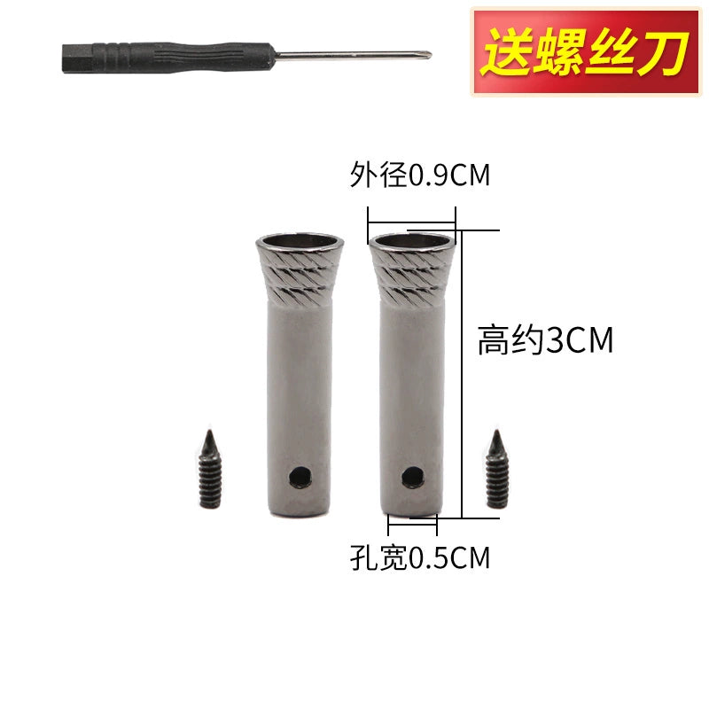 3538★ Accesorios de cuerda Suéter de cabeza de metal Sombrero Correa de cordón Hebilla de cabeza de cuerda Botón Ropa Cintura Hebilla de cuerda