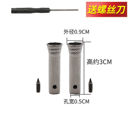 3538★ Accesorios de cuerda Suéter de cabeza de metal Sombrero Correa de cordón Hebilla de cabeza de cuerda Botón Ropa Cintura Hebilla de cuerda