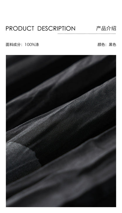 Vestido sin mangas estilo Hepburn negro de CAREMIND, vestido de lunares nuevo de verano para niños 