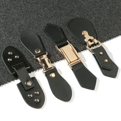 Gabardina 3500★, abrigo de lana, cuero de alta gama, ropa abotonada, botones de suéter, botones decorativos versátiles para chaqueta de piel