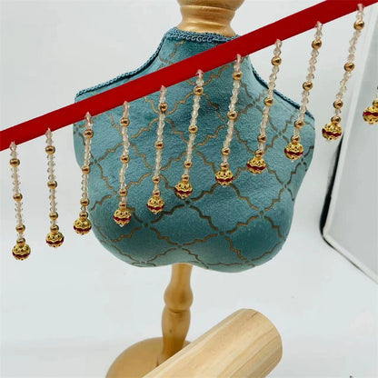 3728 7,5 cm de ancho, accesorios de encaje con flecos para industria pesada, cortinas hechas a mano, ropa de boda, lámpara de escritorio, decoración de ropa