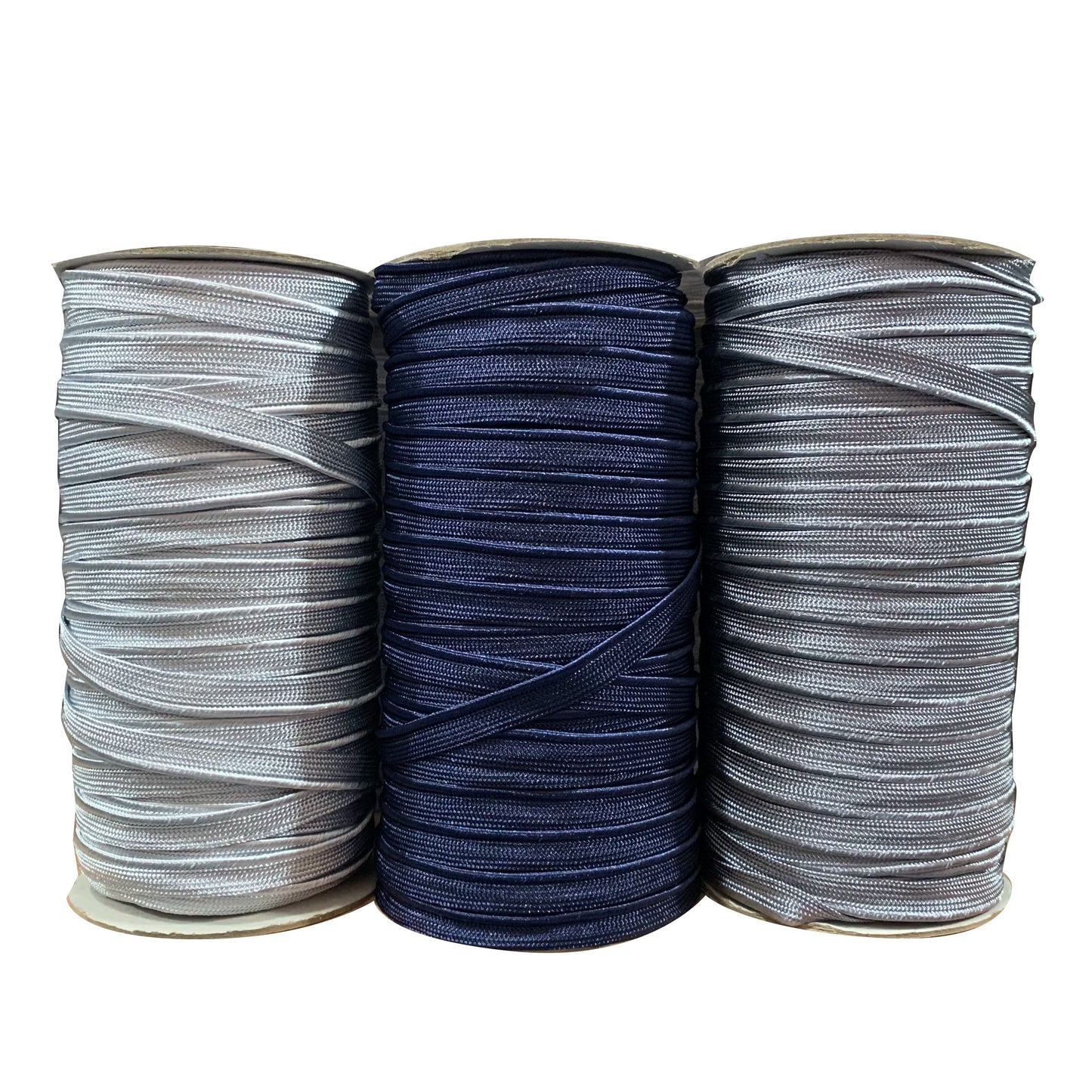 3849 Spot 39 colores 1 cm borde fino cinta maestra de seda brillante tira de brotes ribete cuerda borde incrustado tira cincha accesorios de ropa