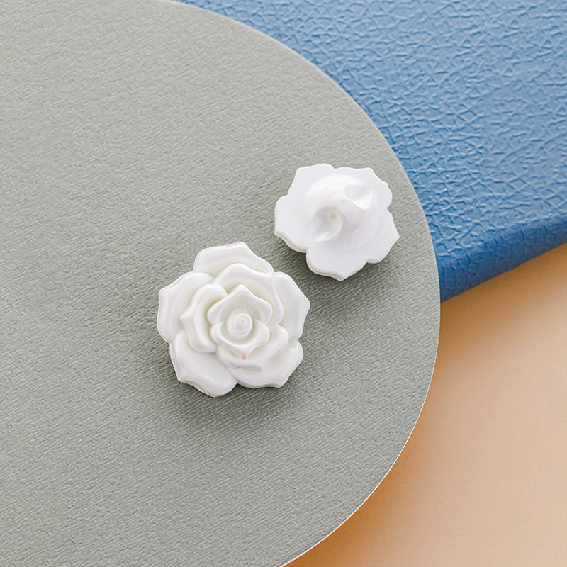 3356★  Coat button trench coat jacket suit trousers buttons casual clothes men's and women's versatile round black white buttons