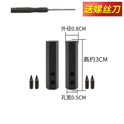 3538★ Accesorios de cuerda Suéter de cabeza de metal Sombrero Correa de cordón Hebilla de cabeza de cuerda Botón Ropa Cintura Hebilla de cuerda