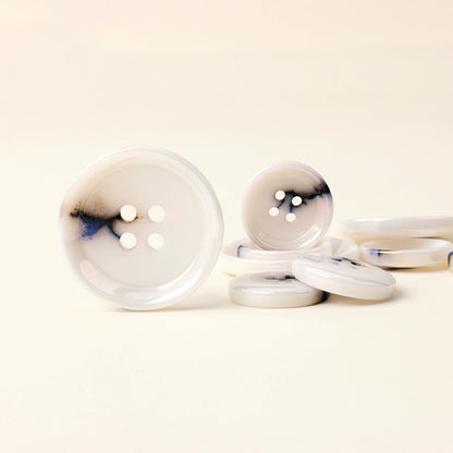 3313★  Ceramic buttons retro Guochao blue and white porcelain buttons coat sweater coat cardigan buttons Tang style cheongsam shirt buttons