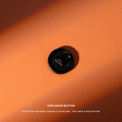 3406★  Black metal shirt buttons women's clothes exquisite round buttons versatile shirt cuffs neckline high-end buttons men