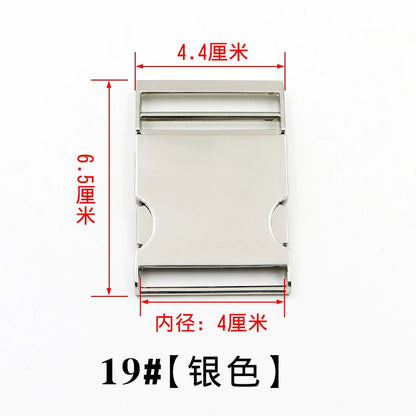 3526★ Hebilla de mochila con cierre de equipaje Hebilla de ajuste de bolsa Hebilla de herraje de metal Hebilla de accesorios para bolsa de cintura Hebilla de mochila