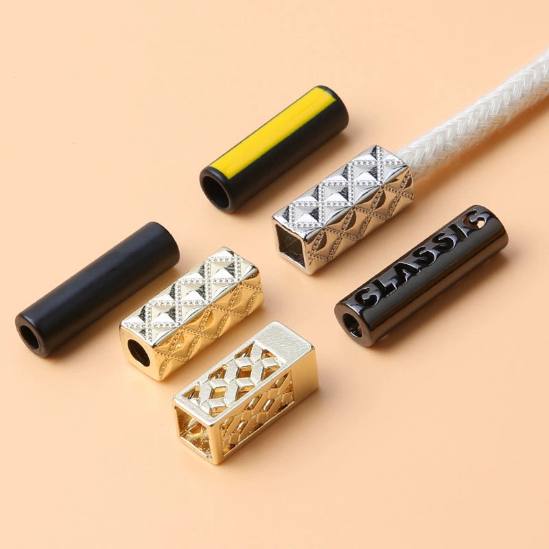 3545★ Suéter Sombrero Cuerda Hebilla Accesorios Ropa Pantalones Deportivos Cuerda Cordón Accesorios Chaqueta de Plumas Botón de Campana Botón