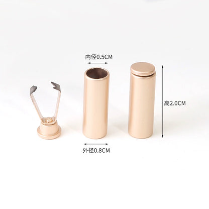 3548★ Hebilla de cabeza de metal de cuerda para ropa, pantalones, accesorios de cabeza de cuerda, suéter extraíble, sombrero, cuerda, pantalones deportivos, cordón de cintura, colgante