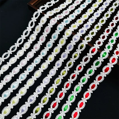 3550★ Ancho 1,8 cm Nueva cinta hueca de encaje DIY hecha a mano Lolita falda accesorios de decoración de ropa