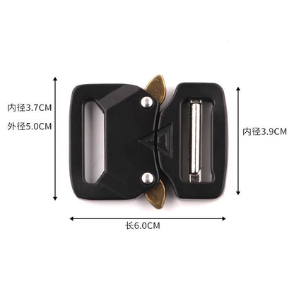 3520★ Hebilla de metal hebilla mochila multifuncional hebilla de tensión de liberación rápida cinturón táctico de seguridad botón accesorios